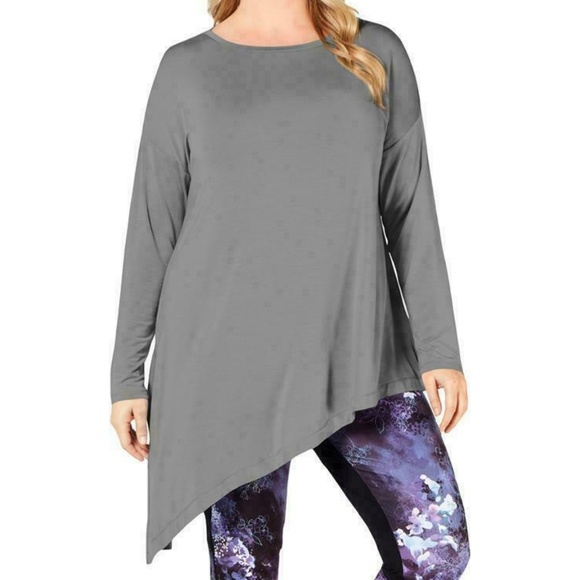 Ideology Tops - Ideology Women Top Long Sleeve Asymmetrical Active
